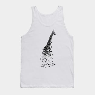 Falling giraffe Tank Top